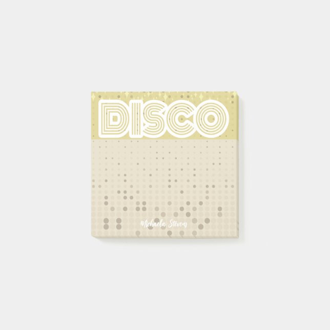 Post-it® notes post-it disco retro (Devant)