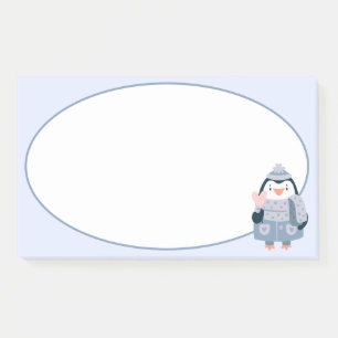 Post-it® Notes post-it du manchot d'hiver