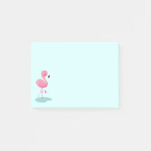 Notes post-it Flamant rose