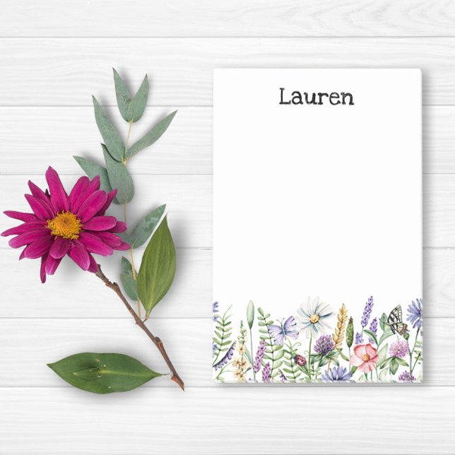 Post-it® Notes post-it fleur sauvage (Créateur téléchargé)