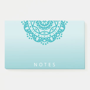 Post-it® Notes post-it Mandala Ombre turquoise