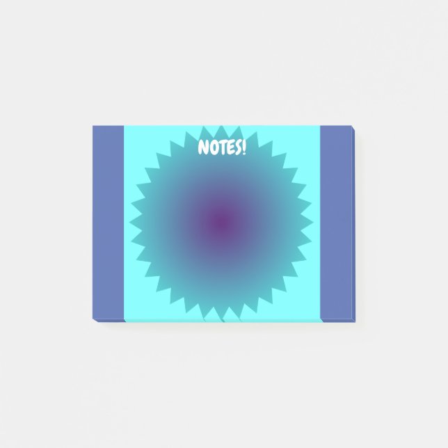 Post-it® "NOTES !" Post -it Notes. (Devant)