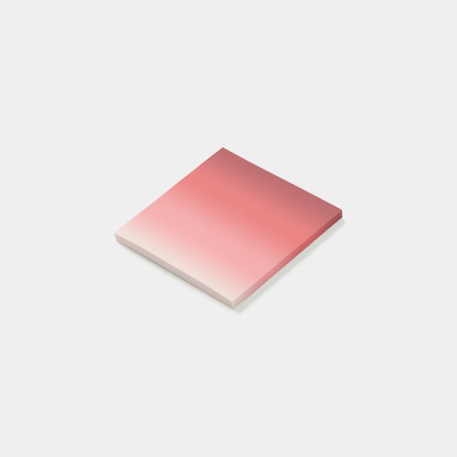 Post-it® Notes post-it rouge poussiéreuses rose (Incliné)