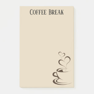 Post-it® Notes post-it sur la pause café