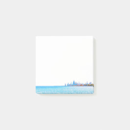Post-it® Notes postales de Chicago Skyline