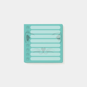 Post-it® Notes postales personnalisées de chats adorables
