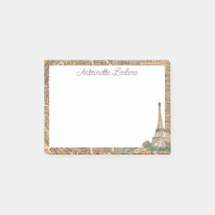 Post-it® Notes postales personnalisées de la tour Eiffel