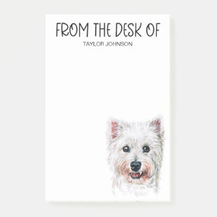 Post-it Notes pour amateur de Westie