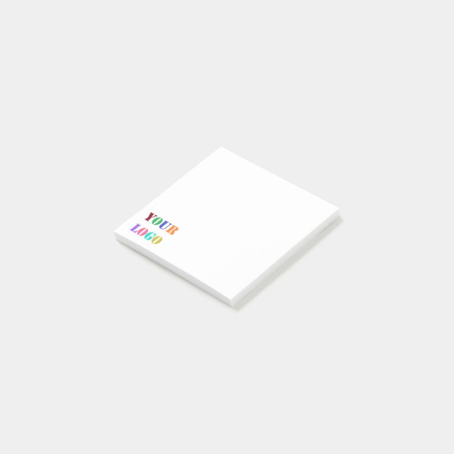Post-it® Notes promotionnelles personnalisées du logo comme (Incliné)