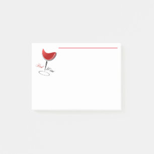 Post-it-Notes-Red Wine Post-it Notes