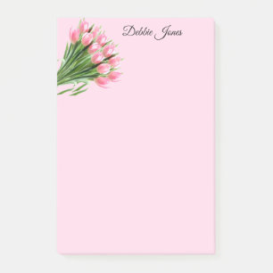 Post-it-Notes-rosa Tulips Post-it Klebezettel
