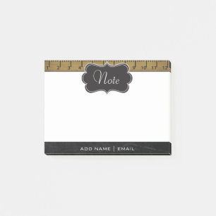 Post-it® Notes scolaires vintages Texte do-it-yourself