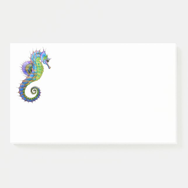 Post-it-Notes-Seepferd Post-it Klebezettel (Vorderseite)