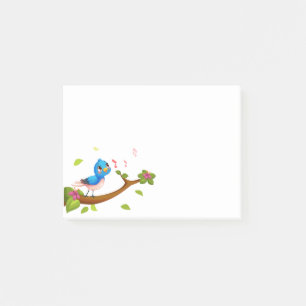 Post-it-Notes-Singvogel Post-it Klebezettel