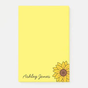 Post-it-Notes-Sonnenblume Post-it Klebezettel