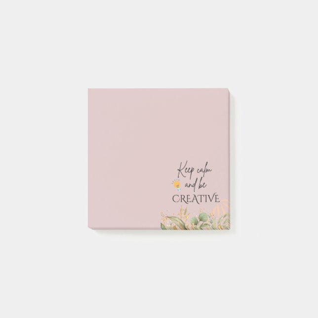 Post it notes | sticky notes | motivational post-it klebezettel (Vorderseite)