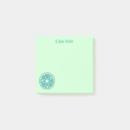Post-it® Notes sur la chaux verte