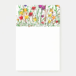 Post-it® Notes sur la Lovitude Post de Highwood Fleurs sauv