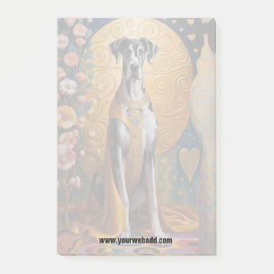 Post-it® Notes sur le Dogue Allemand
