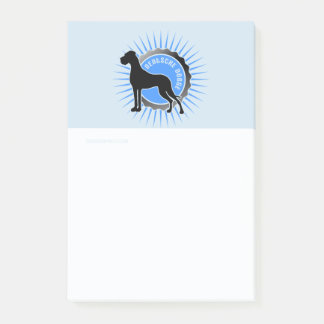 Post-it® Notes sur le Grand Danois