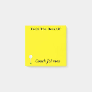 Post-it® Notes sur le thème du golf