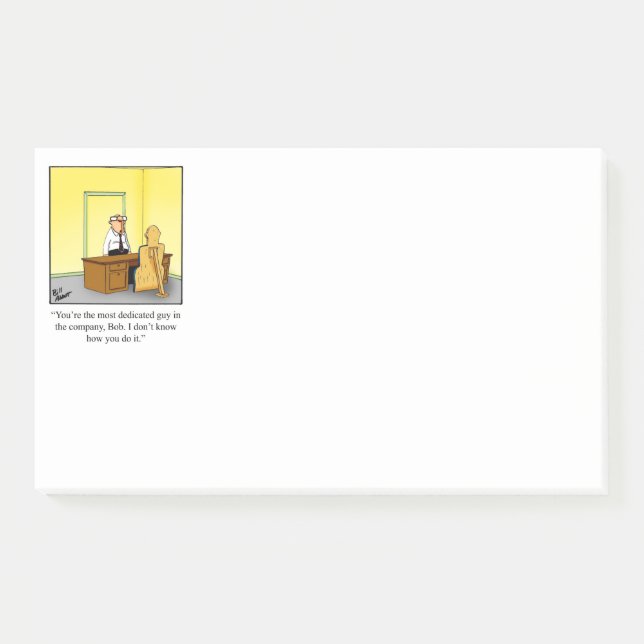 Post-it® Notes sur l'Humour commercial amusant (Devant)