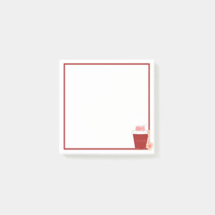 Post-It Notes   Tasse de glace et guimauve mignonn