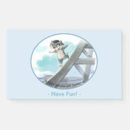 Post-it® Notes Tour Eiffel 10" x 6" - Amusants