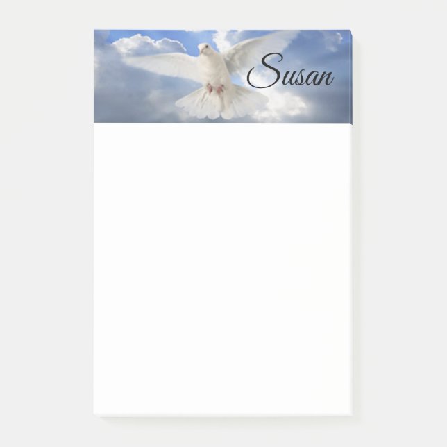 Post-it Notes White Dove (Devant)