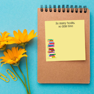Post-it-Notizen für Bücherliebhaber Post-it Klebezettel