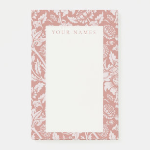 POST-IT NOTIZEN : WILLIAM MORRIS : BLUMENDEKOR