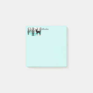 Post-it-Notizen Yellowstone-Hirsch Post-it Klebezettel
