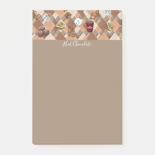 Post-it-Notizzettel Heiße Schokolade Marshmallow Post-it Klebezettel