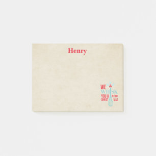 Post-it® Nous vous charcutons un joyeux Noël