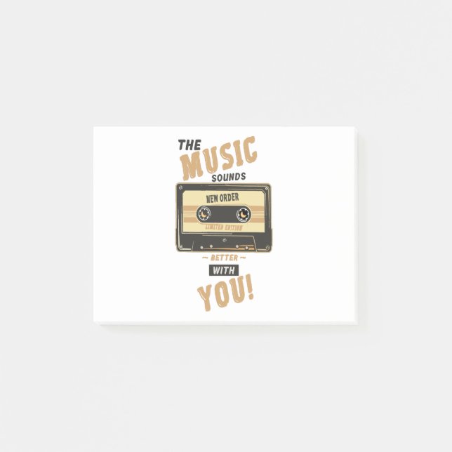Post-it® Nouvel Ordre - Bande Cassette` (Devant)