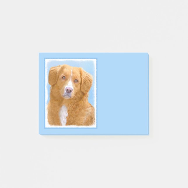 Post-it® Nouvelle-Écosse Peinture de chien pour l'essayeur  (Devant)