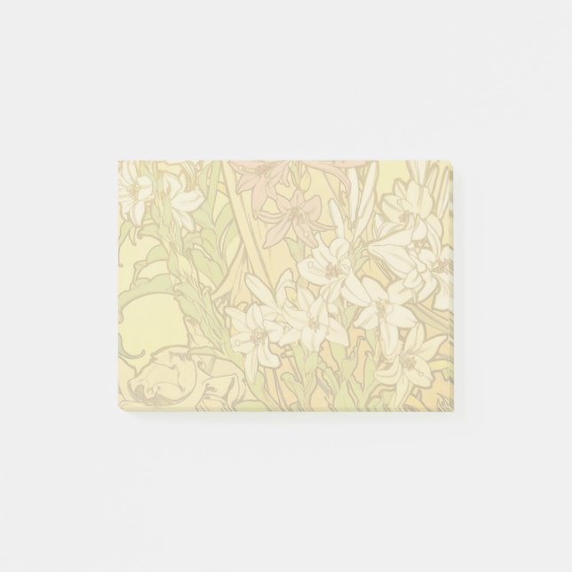 Post-it® Nouvelle Lily flowers (Devant)