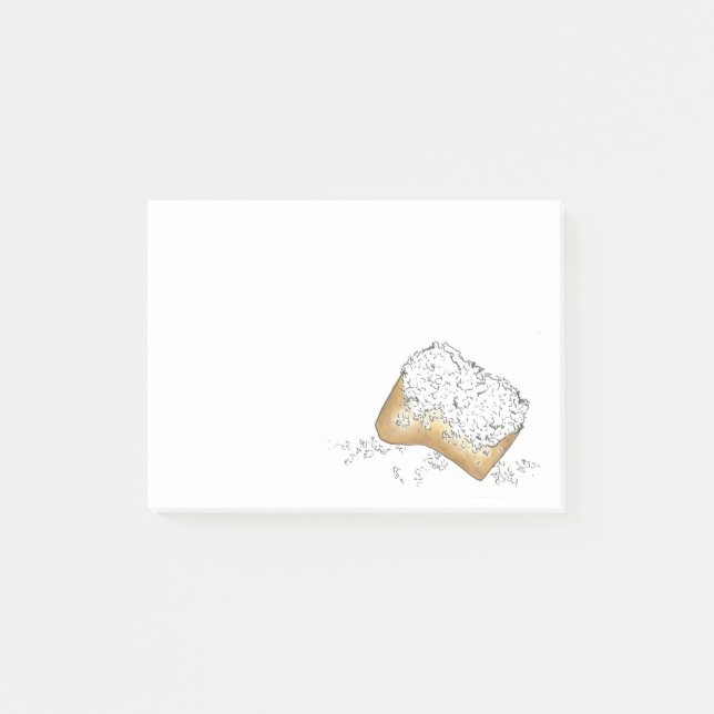 Post-it® Nouvelle-Orléans Louisiane NOLA Beignet Passeirie (Devant)