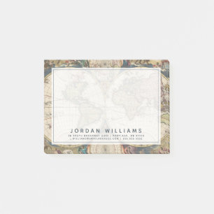 Post-it® Novissima Totius Terrarum Orbis Tabula