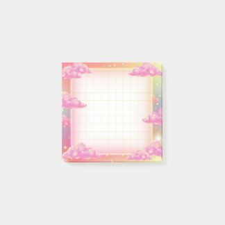 Post-it® Nuages de bonbons en coton - Neon Dreams Notes col