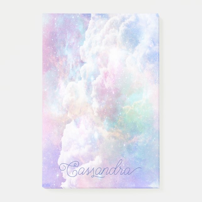 Post-it® Nuages et étoiles de rêve Personnalisés (Devant)