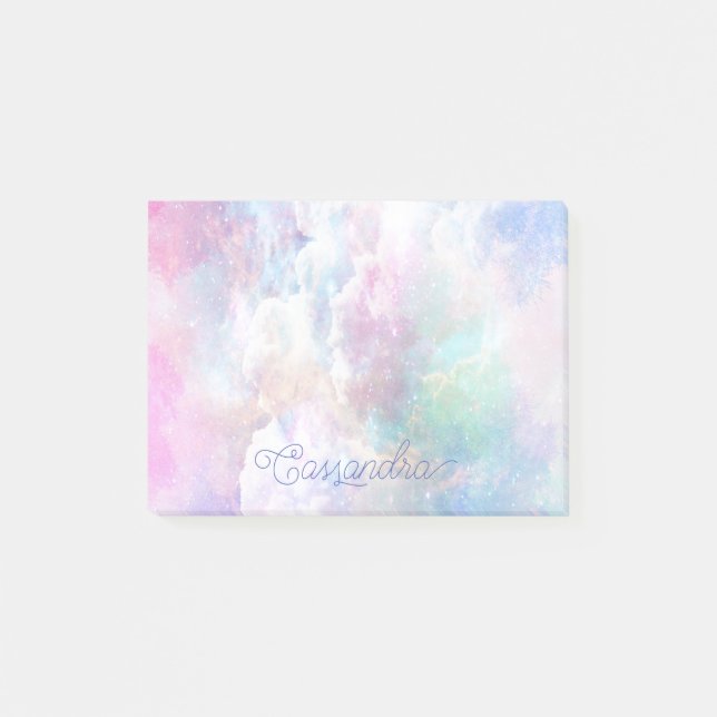 Post-it® Nuages et étoiles de rêve Personnalisés (Devant)