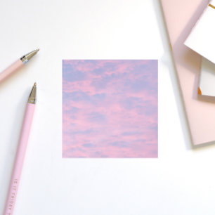 Post-it® Nuages roses dans le ciel bleu