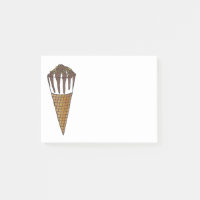 Nutty Buddy Vanilla Ice Cream Cone Poster de la no