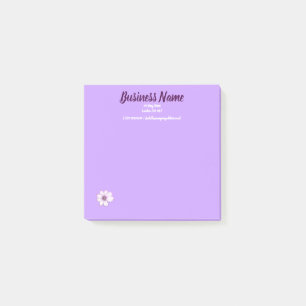 Post-it® Objets marketing personnalisé violet