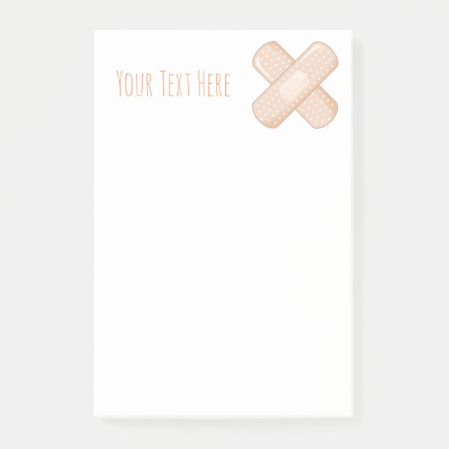 Post-it® Obtenez bientôt Bandaid bon (le plâtre croisé par (Devant)