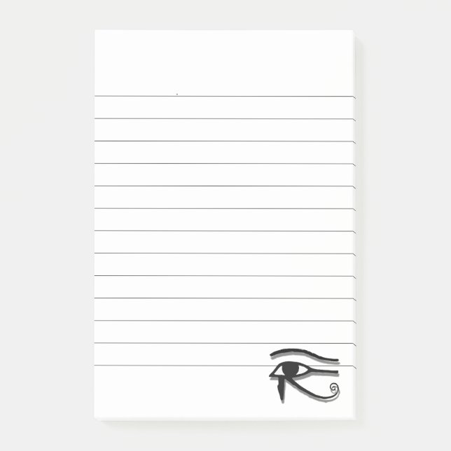 Post-it® Oeil De Horus Symbole Égyptien Dessin À L'Encre (Devant)