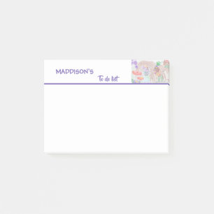 Post-it® Œuvre d'art personnalisée pour enfants, deux souri