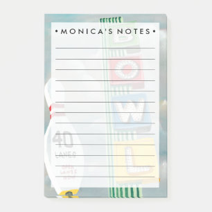 Post-it® Oeuvre de Bowling Alley