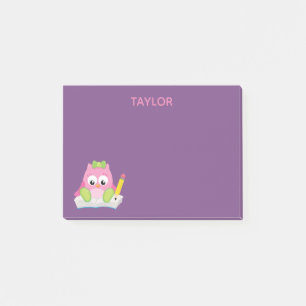 Post-it® Oh si mignon hibou rose